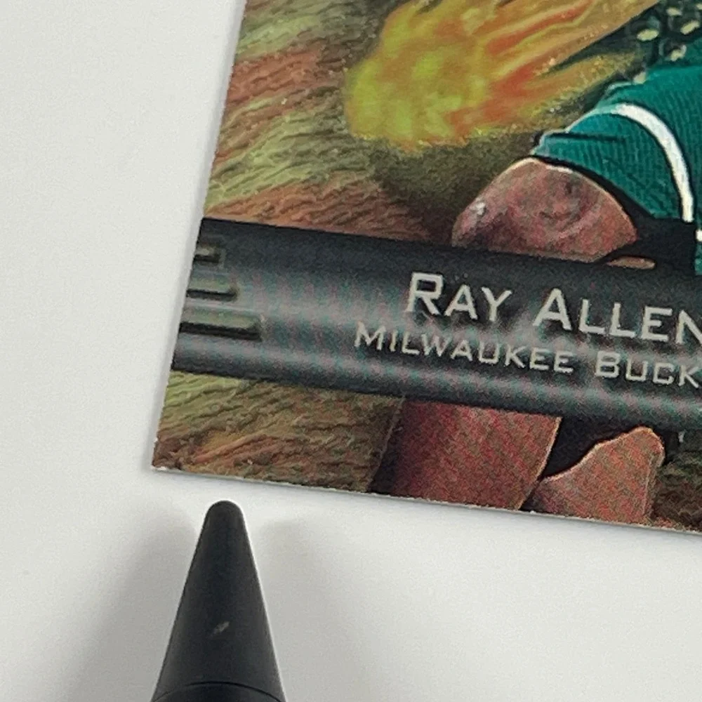 Ray Allen 1997-98 SkyBox Metal Universe Milwaukee Bucks Basketball Card 104